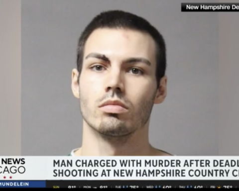 Wedding reception shooting suspect Hunter Nadeau mugshot